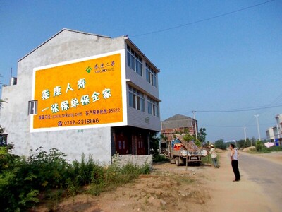 天門墻體廣告人壽保險(xiǎn)