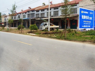凱騎電動(dòng)三輪車(chē)鄉(xiāng)鎮(zhèn)墻體廣告